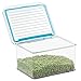 iDesign Plastic BPA-Free Pantry Food Storage Organizer Bin with Air-Tight Hinged Lid, 1.5 Quart Container for Kitchen, Fridge, Freezer, Cabinet, 5.5