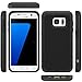 Galaxy S7 Case, LK [Shock Absorption] [Drop Protection] Hybrid Dual Layer Armor Defender Protective Case Cover for Samsung Galaxy S7 (Black)