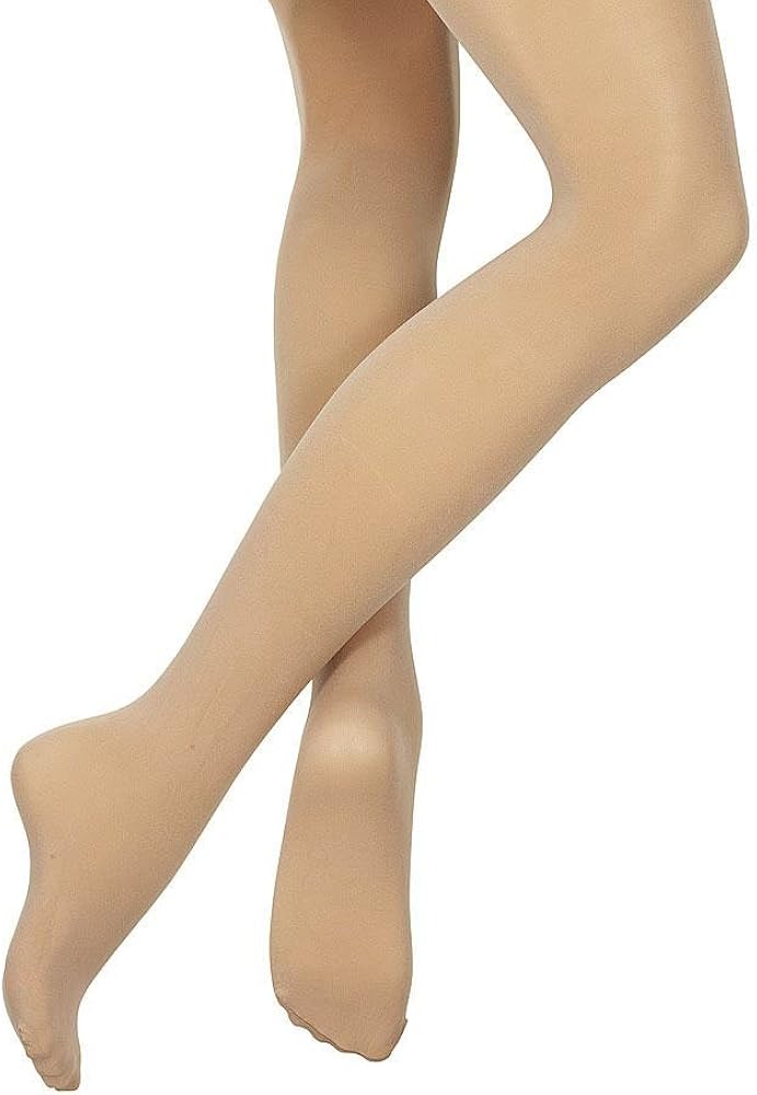 Bloch Dance Girls Contour Soft Footed Tights: Clothing
