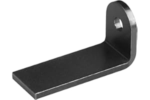 Fanmao 10 Pack Weld Tab Bent with 3/8" Hole, Trailers Weld-On Angle Bracket, 90 Degree Welding Tabs, 3-1/8" x 1-1/4" x 1-5/8", 3/16" Thick