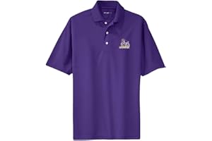 J2 Sport Men’s Adult Polo – NCAA Collegiate Short Sleeve Polo Shirt