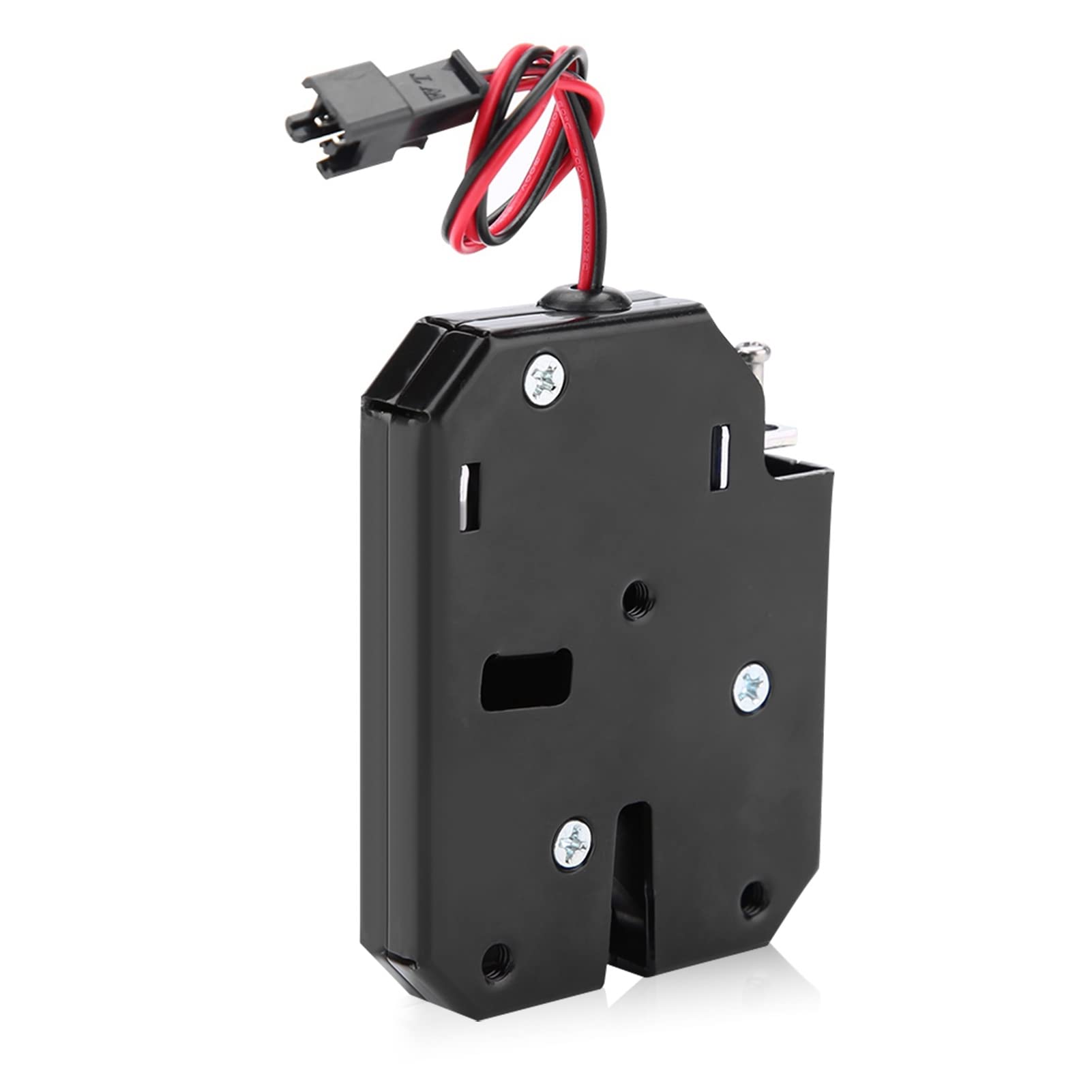 Sonew Electromagnetic Lock, DC 12V Electric Control Latch Drawer Switch Lock Lockers Smart Magnetic Lock Self-Service Lock Without Detection Switch