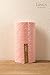 Ling's moment Blush Pink Lace Fabric Ribbon Roll 6 Inch x 24 Yards for Burlap Lace Table Runner Boho Vintage Woodland Greenery Wedding Bridal Baby Shower Party Decor Decorations