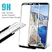 Galaxy S8 Plus Screen Protector, ALCLAP [2-Pack] Full Coverage Film 3D Curved HD Clear Shield Anti-Bubble Screen Protector Lifetime Replacement Compatible Samsung Galaxy S8 Plus - Black