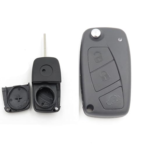 title=Cover Guscio Scocca Chiave Telecomando Per Fiat 3 Tasti PUNTO PANDA DUCATO