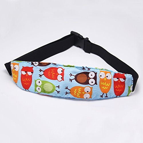 image for Hysagtek Baby Stroller Seat Head Support Band Adjustable Strap for Tra