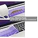 Allinside Ombre Purple Keyboard Silicone Cover for MacBook Pro 13