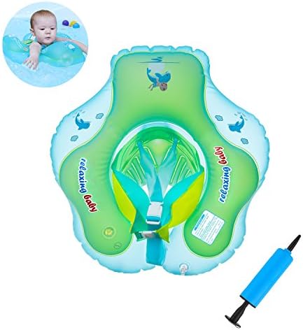 Baby Swimming Ring Inflatable Swimming Seat Float Boat Trainer Baby Float for the Age of 12-36 Months L