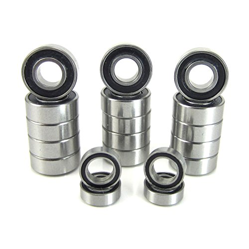 Traxxas Rustler, Stampede VXL 2WD ABEC 3 Precision Ball Bearing Kit (19)