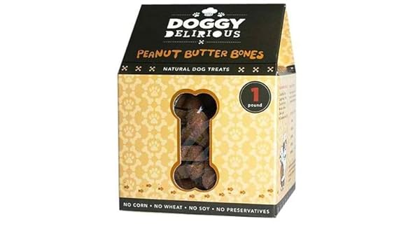 doggy delirious peanut butter bones