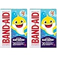 Band-Aid Brand Adhesive Bandages Baby Shark 20CT (Pack of 2)