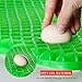 Gel Seat Cushion, Cooling Seat Cushion for Long Sitting, Breathable Honeycomb Chair Soft Gel Seat Pad, Green Egg Gel Cushion for Pressure Relief Great for Office Chairs, Wheelchair, Car Seat