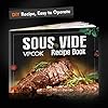 Sous Vide Cooker VPCOK Sous Vide Precision Cooker Immersion Circulator Sous Vide Machine, Accurate Temperature and Time Control Sous Vide Cookbook Included