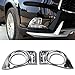 Chrome Front Fog Light Lamp Cover Trim Fit For Toyota Highlander 2015 2016 -Not Fit 2017 Model
