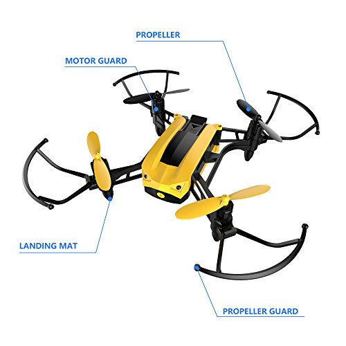 Holyton Spare Parts Crash Pack Accessories Kits for Holy Stone HS150 Racing Drone Quadcopter