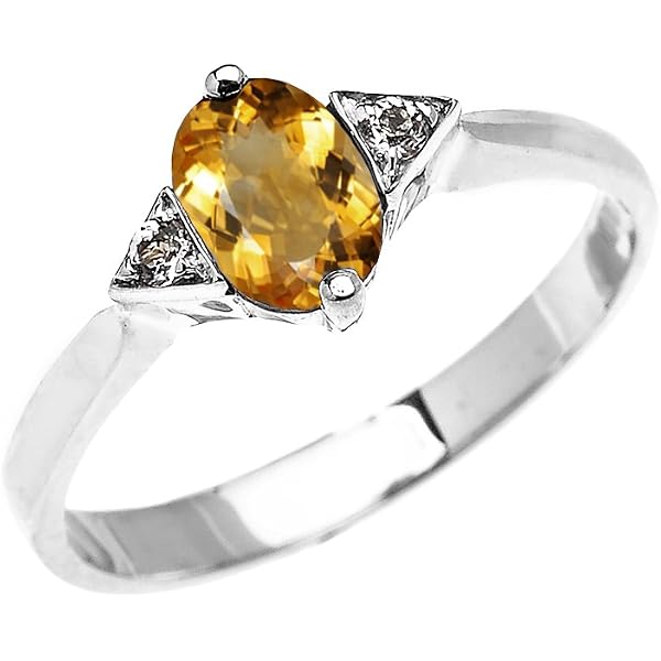 10k Yellow Gold Beaded Solitaire Ring With Aquamarine & White Topaz - Handmade In USA (Size 9)