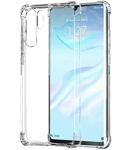 Xcessor Transition Color Custodia Per Huawei P10 – Flessibile TPU Gel Con Texture Seta E Effetto Gradient, Trasparente/Viola