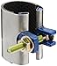 Smith-Blair Stainless Steel Repair Clamp, Redi-Clamp, Carbon Steel Bolt, 1 Bolt, 3
