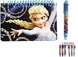Disney Frozen Elsa The Queen Spiral Autograph Book and 1 Pen