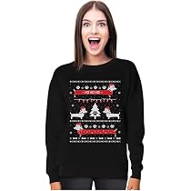 Dachshund Snow Ho Ho Ho Ugly Christmas 