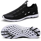 Zhuanglin Men's Mesh Slip On Water Shoes Casual Walking Shoes