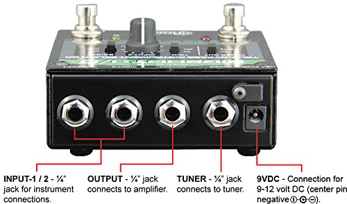 Radial BigShot I/O Instrument Selector w/ Instrument Cable