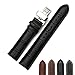 iStrap 24mm Rubber Diver Replacement Watch Band PVD Buckle for Men Panerai Luminor Radiomir 42mm