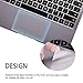 FORITO 2-Pack Trackpad Protector Cover Skin Compatible with Huawei Matebook X Pro 13.9 (2019 2018 New Model), Anti Fingerprint Coating and Anti-Scratch