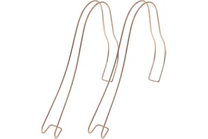 Holibanna 2PCS Metal Sandal Shoes Display Stainless Supports Shaper Forms Inserts Display Rack High Heel Support for Mall Store Home Shop(Rose Gold)