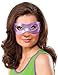 Rubie's Women Rubie's Costume Co Teenage Mutant Ninja Turtles Donatello Eye Mask Party Supplies, Multicolor, One Size US