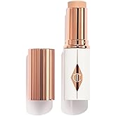 Charlotte Tilbury Unreal Skin Tint & Sheer Glow Hydrating Foundation Stick - Cream Foundation Makeup with Sheer-to-Light Coverage & a Buildable Formula - Blurring, Smoothing & Nourishing