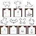 Hibery 10 pcs Halloween Cookie Cutters Set (Black)