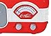Coca-Cola Retro Desktop Vintage Style Am/FM Battery Operated Radio with Auxillary Input Red/White