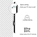 Fixed TV Wall Mount Bracket for Most 32-70 Inch LED LCD OLED Plasma Flat Curved Screen TVs, Low Profile, Up to VESA 600x400mm, Fits 16