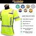 KwikSafety - Charlotte, NC - Renaissance Man Short Sleeve Safety Shirt - Fishbone Tape - Class 2 ANSI OSHA High Vis Reflective Gear/Yellow Large