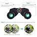 12x25 Compact Pocket Folding Binoculars for Adults Kids, Low Light Vision High Power Lightweight Waterproof HD Professional Mini Binocular Telescope for Outdoor Hunting, Bird Watching, Hiking,Fishing
