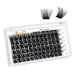 Lash Clusters D Curl 18mm DIY Lash Extensions 72