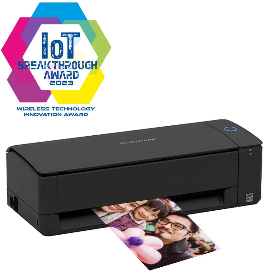 ScanSnap iX1300 Compact Wireless or USB DoubleSided Color Document
