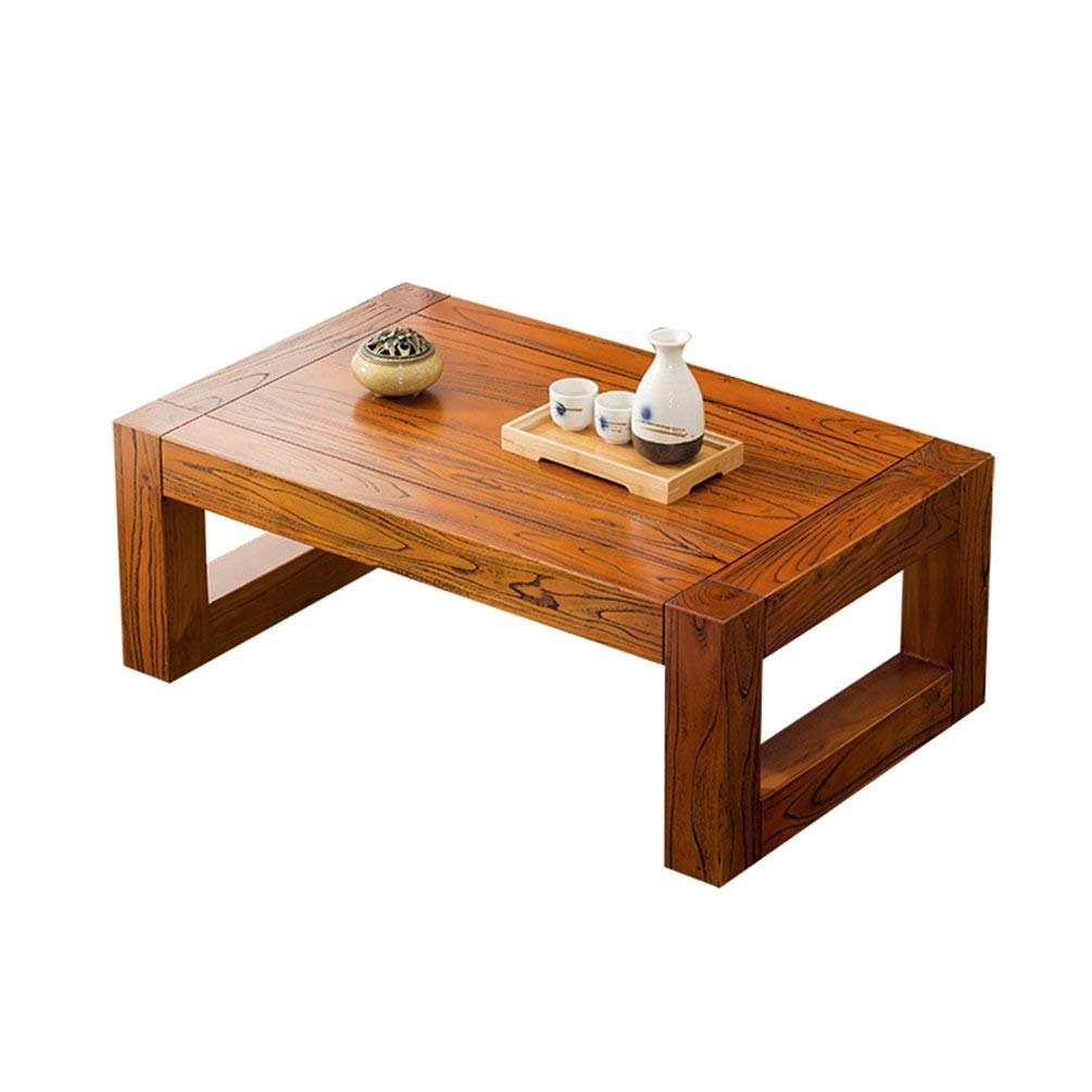 Kaffeetische Tatami Aus Massivem Holz Couchtisch Mit Buchtisch
