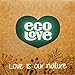 ecoLove Hair Mask for Dry, Damaged, and Curly Hair - Deep Conditioning Treatment with Carrot and Pumpkin Extract, SLS & Paraben-Free, Vegan and Cruelty-Free - 11.8 oz
