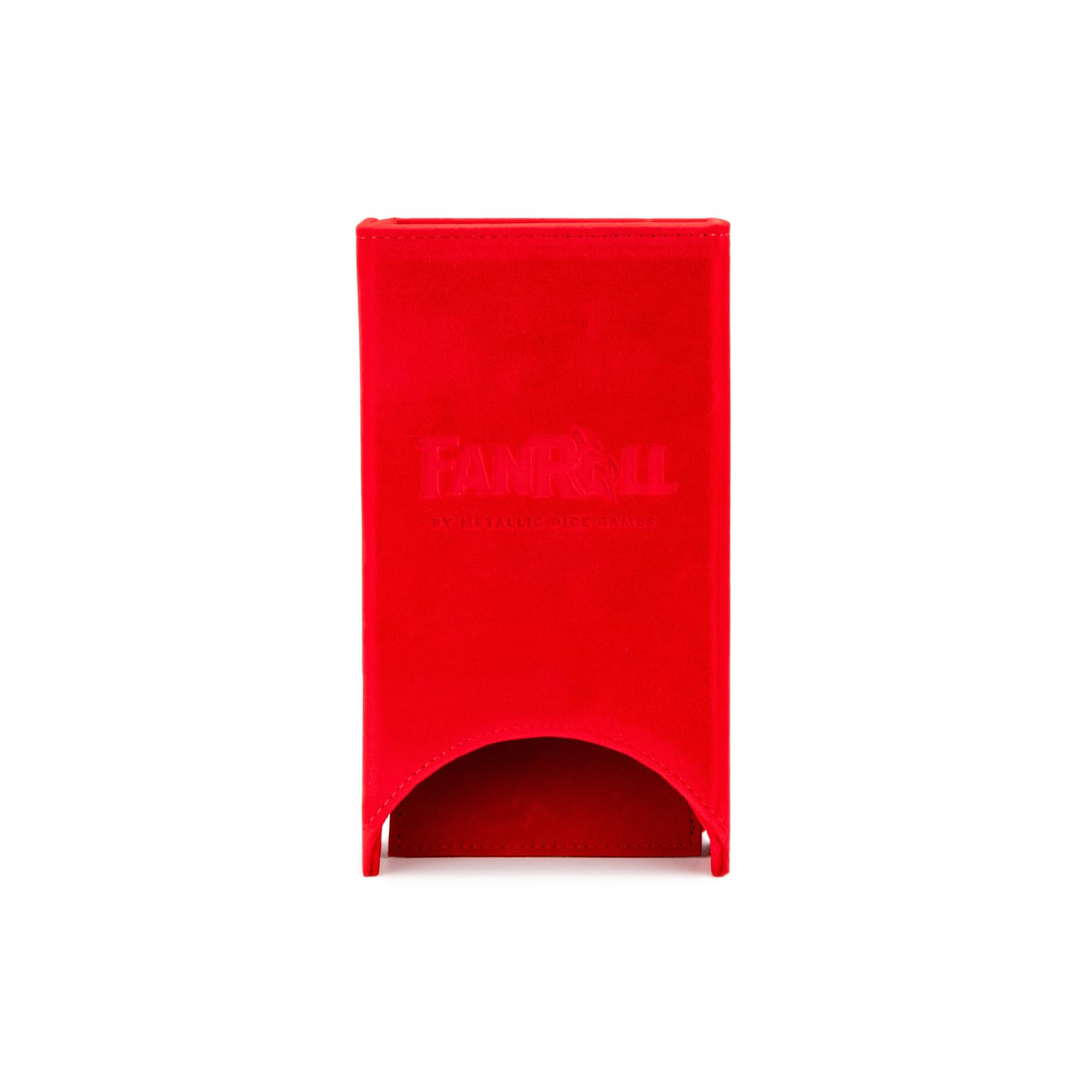 Photo 1 of FanRoll Fold Up Dice Tower: Red, Role Playing Game Dice Accessories for Dungeons and Dragons
