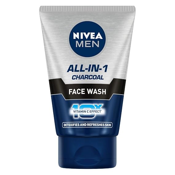 nivea black charcoal face wash