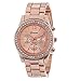 Bling Jewelry Plated Classic Round CZ Ladies Watch