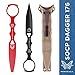 Benchmade - SOCP 176 Tactical Double Edge Dagger and Trainer with Black 440C Handle (176BKSN-COMBO)