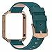For Fitbit Blaze Bands Leather with Frame Small(5.5