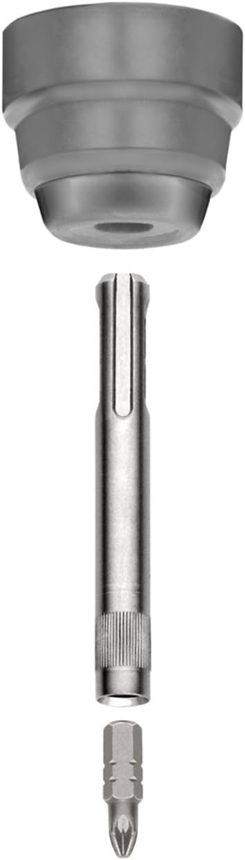 Connex COXT973215 Universal Screwdriver Bit Holder with SDS-Plus Mounting System, Silver - Image 4