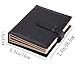 iSuperb Earring Organizer Book Design Travel Jewelry Storage Case Tray Holder for Girls Christmas Gift 7.3x5.5x1.8inch (Black)