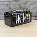 Master Magnetics Magnetic Tool Holder/Magnetic Knife Holder, 12-inch Double-Sided Magnet Strip, Mount on Metal Surface (Black) 07577