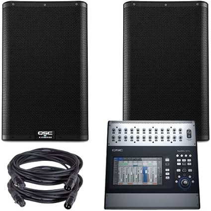 qsc 10 inch powered speakers