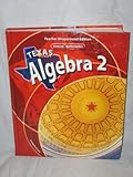 Hardcover Texas Algebra 2: Teacher Wraparound Edition Book